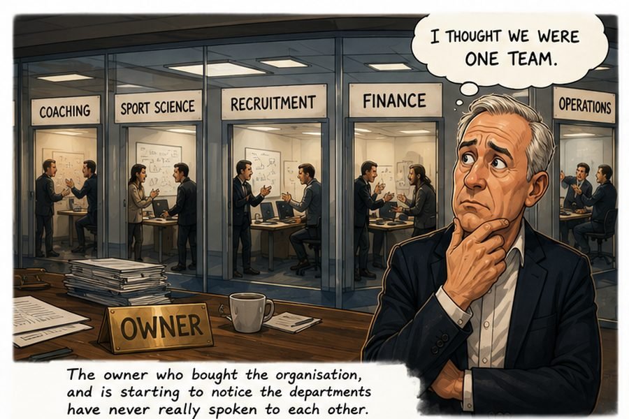 The owner who bought the organisation