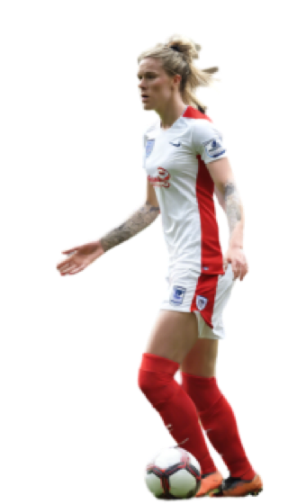 Female football player